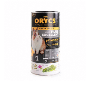 orycs adult rabbit 1,4kg alimento natural para conejos adultos