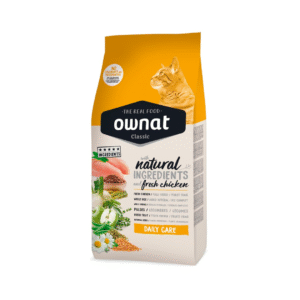 ownat classic sterilized comida para gatos esterilizados con pollo fresco