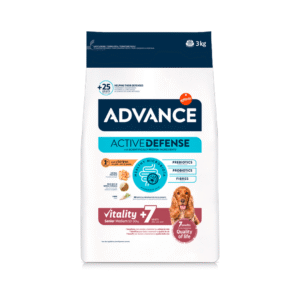 advance senior medium 3kg pienso para perros mayores de raza mediana (+7 años)