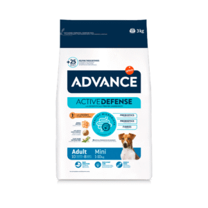 advance sensitive mini adult salmón 3kg pienso para perros de raza pequeña con sensibilidad alimentaria