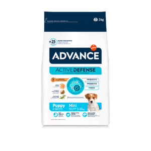 advance sensitive mini adult salmón 3kg pienso para perros de raza pequeña con sensibilidad alimentaria